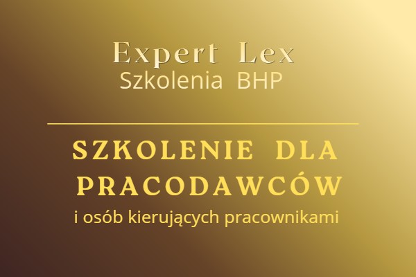 Kurs BHP dla Pracodawców i osób kierujących pracownikami